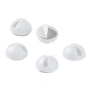 Câble management 5pcs set BLANC