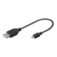 USB ADAP A-F/MICRO-B M 0.20m