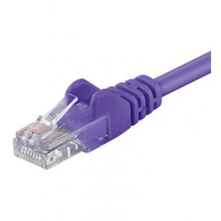 CAT 5-050 UTP VIOLET 0.50m