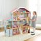 KidKraft - Maison de poupées en bois Grand View - 65954 - 34 accessoires inclus - pour poupées 30 cm - assemblage EZkraft