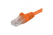 CAT 6-100 UTP ORANGE 1m