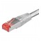 CAT 6-025 LC SSTP PIMF TRANSPARENT 0.25m