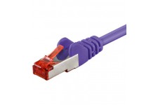 CAT 6-025 LC SSTP PIMF VIOLET 0.25m