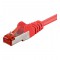 CAT 6-050 LC SSTP PIMF ROUGE 0.50m