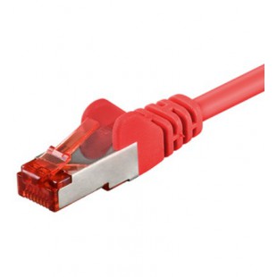 CAT 6-050 LC SSTP PIMF ROUGE 0.50m