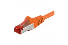 CAT 6-100 LC SSTP PIMF ORANGE 1m