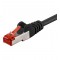 CAT 6-100 LC SSTP PIMF NOIR 1m