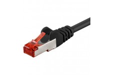 CAT 6-100 LC SSTP PIMF NOIR 1m