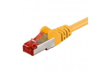 CAT 6-200 LC SSTP PIMF JAUNE 2m