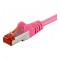 CAT 6-200 LC SSTP PIMF MAGENTA 2m