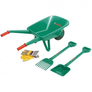 KLEIN - Set de jardinage Bosch avec brouette et accessoires