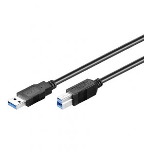 USB 3.0 AB 180 NOIR 1.8m