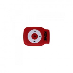 KOVE K117 Lecteur MP3 avec emplacement pour Micro SD - Rouge