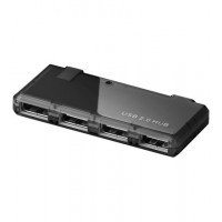 USB - HUB 4 Port Mini USB 2.0 NOIR