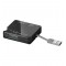 Lecteur de cartes EXT. All in 1 USB 2.0 NOIR