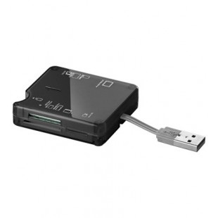 Lecteur de cartes EXT. All in 1 USB 2.0 NOIR