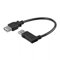 USB Verl AA 030 HiSpeed 90° R 0.3m