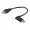 USB Verl AA 015 HiSpeed 90° L 0.15m