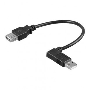USB Verl AA 030 HiSpeed 90° L 0.3m