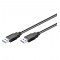 USB 3.0 AA 050 NOIR 0.5m