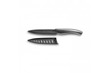 LA CUISINE D'ALBERT 225005 Coffret 1 couteau de cuisine Checker - L 13 cm - Noir et gris métallisé