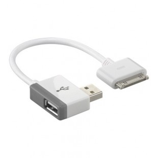 USB - Dual USB / Apple Dock Adapter