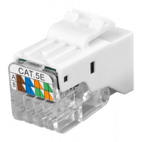 CAT 5e KeyStone jack RJ45, UTP non blindé, 100 MHz