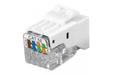 CAT 5e KeyStone jack RJ45, UTP non blindé, 100 MHz