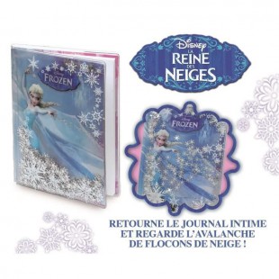 LA REINE DES NEIGES Journal Intime Flocons - Disney