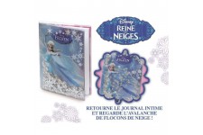 LA REINE DES NEIGES Journal Intime Flocons - Disney