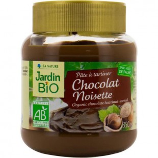 LÉA NATURE pâte a tartiner chocolat noisette Bio - 350g