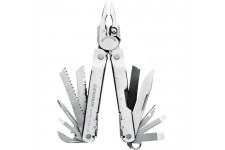 LEATHERMAN Super Tool 300 Couteau Multifonction19 Outils en Boîte avec Étui Cuir 831183