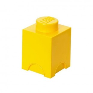 LEGO Brique de rangement - 40011732 - Empilable - Jaune
