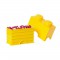 LEGO Brique de rangement - 40021732 - Empilable - Jaune