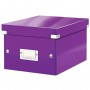 LEITZ Boîte de Rangement Click & Store A5 Violet
