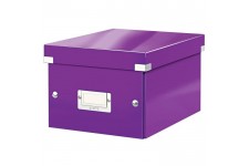 LEITZ Boîte de Rangement Click & Store A5 Violet