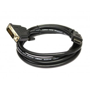 Câble HDMI-DVI Highspeed 3D avec Ethernet (2 Mètre)