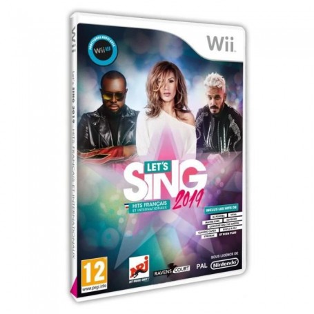 Let's Sing 2019 Hits français et internationaux Jeu Wii