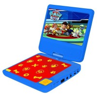 LEXIBOOK - PAT PATROUILLE - Lecteur DVD Portable pour Enfant avec port USB