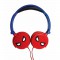 LEXIBOOK - SPIDER-MAN - Casque Audio Stéréo, Puissance sonore Limitée, Pliable et Ajustable