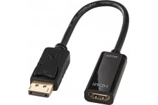 LINDY Adaptateur DisplayPort vers HDMI 4K (passif)