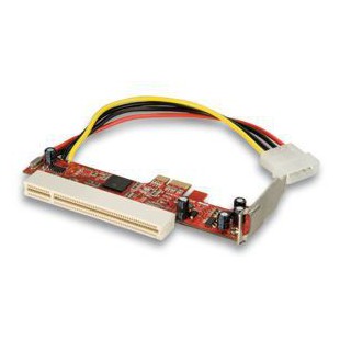 LINDY Adaptateur PCIe pour carte PCI Low Profile