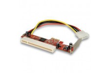 LINDY Adaptateur PCIe pour carte PCI Low Profile