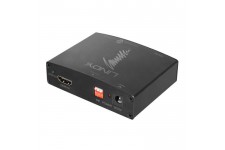 LINDY Extracteur audio HDMI 4K avec fonction Bypass
