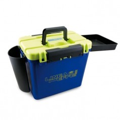 LINEAEFFE Boîte banc Super Box - Bleu, jaune et noir