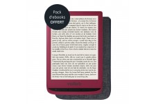 Liseuse numérique Touch Lux 4 Vivlio + smart cover + pack d'ebooks OFFERT