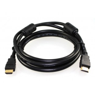 HDMI HighSpeed 3D avec Ethernet et noyau de ferrite FULL HD (1 Metre)