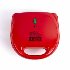 LIVOO DOP133 Gaufrier multifonction - Rouge