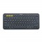 LOGITECH Clavier K380 Dark Grey - Multi-Device Bluetooth Keyboard