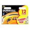 Pack de 12 piles Duracell Plus MN1500/LR6 Mignon AA